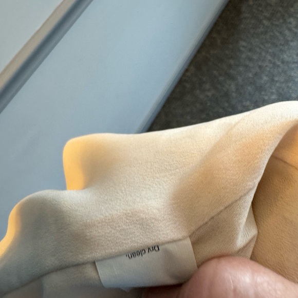 J. Crew ivory lined lace overly tank EUC size 10 - Picture 5 of 5